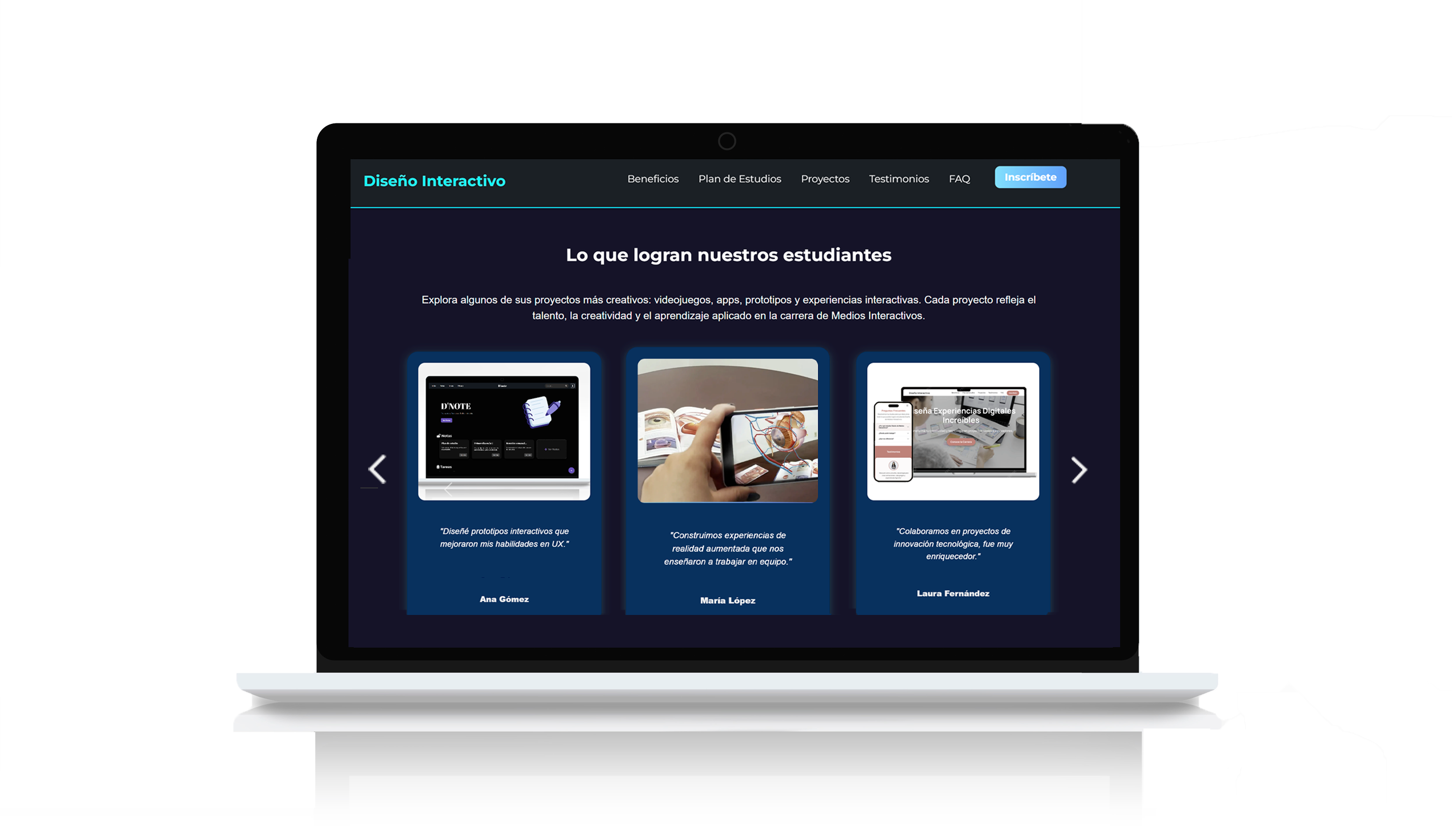 Mockup 3 de Landing