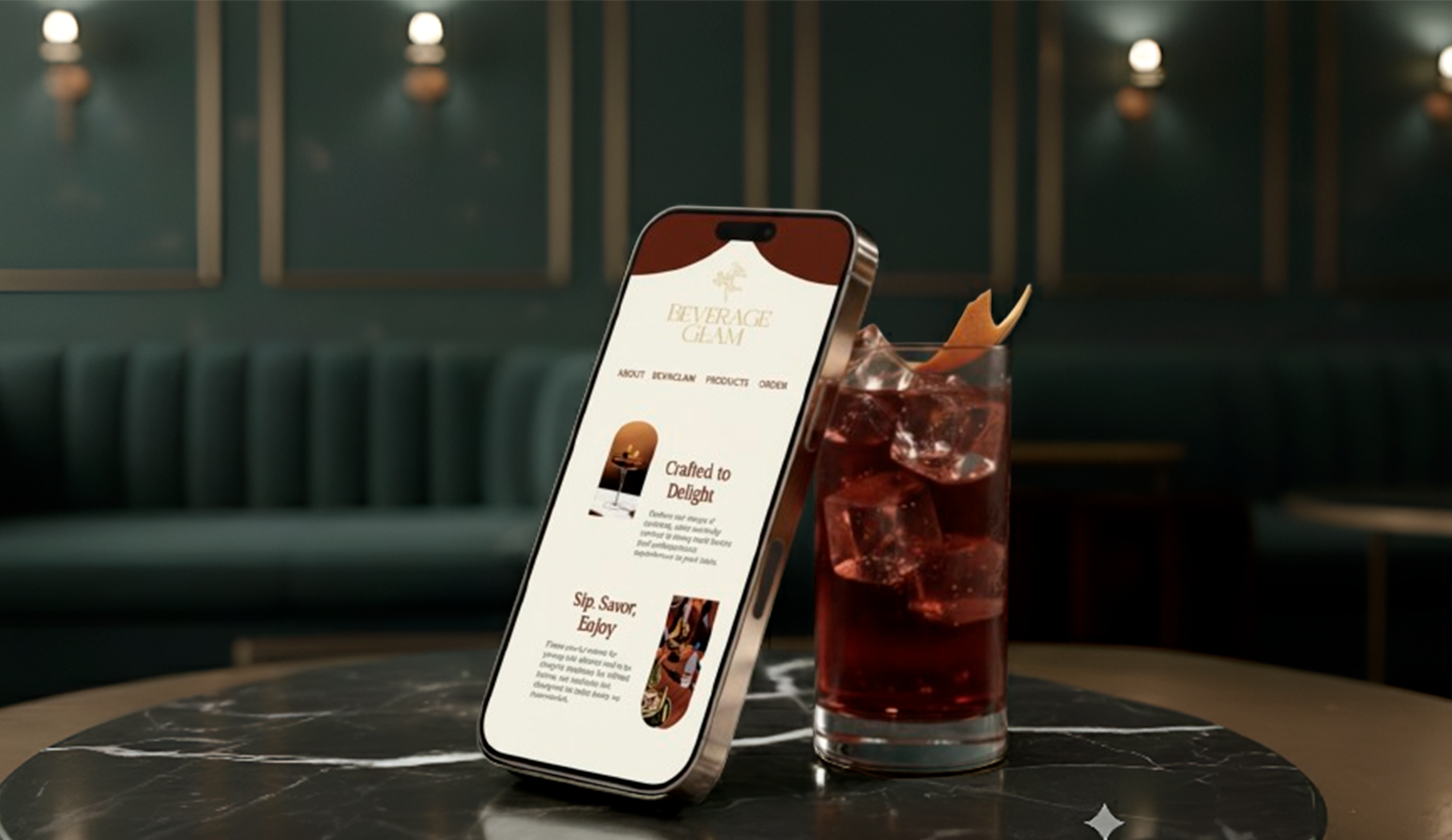 Mockup 4 de Bev&Glam